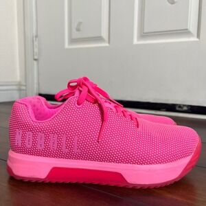 NWOB NOBULL SuperFabric Trainer Women 8.5 Neon Pink Cross Training Shoes